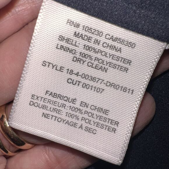 JOIE Floral Wrap Dress Size M Midnight Navy Blue Pink Miltona MSRP $398 NEW NWT - Picture 12 of 12